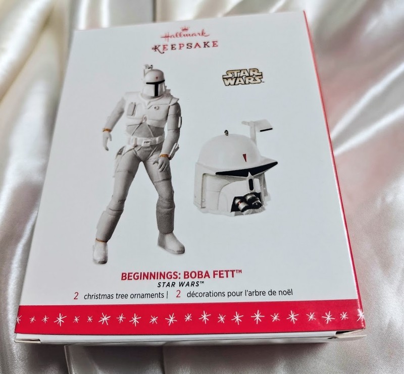 Hallmark Disney Star Wars Beginnings Boba Fett Ornament Set 2016 SDCC LE 3350