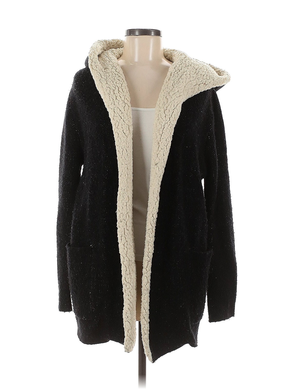 Zara Women Black Coat M