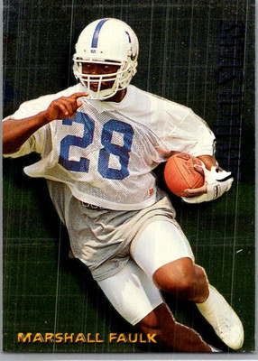 1994 SkyBox Premium #ST-21 Marshall Faulk SkyTech Stars