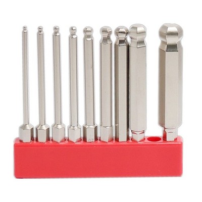 Schraubendreher Bit 75mm Lang Ball End Hex Für Automobil Galvanisierung