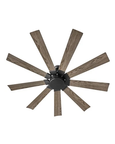 Matte Black 60"Ceiling Fan from the Turbine Collection - Picture 2 of 3