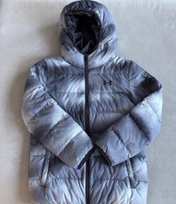 Under Armour Pronto Puffer Jacket Black And Gray Youth XL