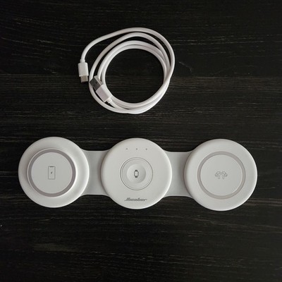 Hicober 3 in 1 Wireless Fast Charger Model W313 Charging Station