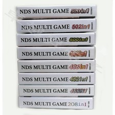 208 in 1 MULTI CART Super Combo Video Games Cartridge Card for new 3DS XL...