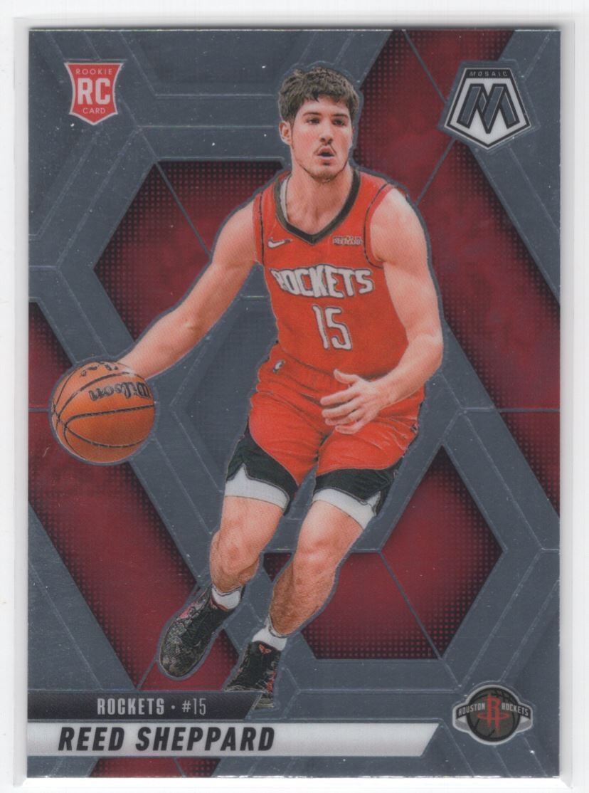 #249 2024-25 Mosaic BASE Reed Sheppard RC Rockets