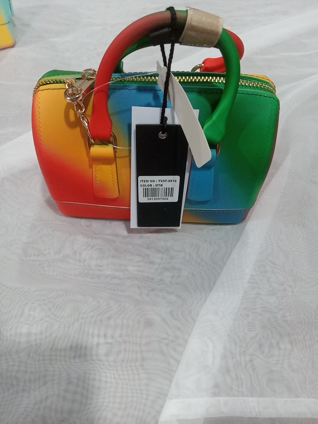 Rainbow Color Mini Crossbody Purse