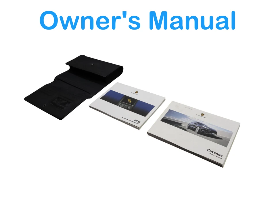 2014 Porsche Cayenne Owner's Manual and Navigation Owner's Book W/ Case Oem - Image 3 of 4