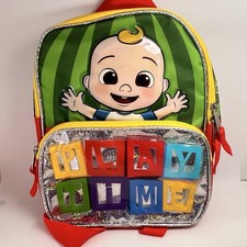 CoComelon JJ  s Playtime Interactive Backpack for Toddlers Unisex Red Green NWOT