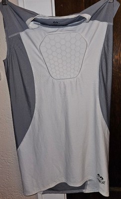McDavid Hexpad Youth L Sternum Sleeveless Baseball Shirt Chest Protector