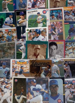 MLB Single Trading Cards Ryne Sandberg Chicago Cubs