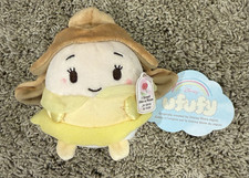 Disney Store Japan Ufufy Belle Rose Scented Plush NWT Beauty and the Beast