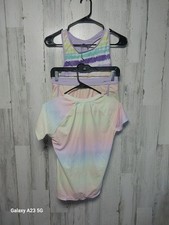 Eddie Bauer Swim Suit 3 Piece Girls Large 14/16