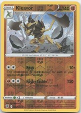 Kleavor (85) 085/189 Reverse Holo SWSH10: Astral Radiance Pokemon Card NM