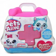 Zuru Pets Alive Puppy Rescue Surprise Talking Puppy Mystery Kids Toy