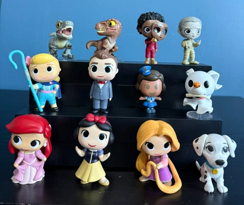 Funko Mystery Minis Lot of 16 Figures | Disney Princess Toy Story Jurassic World