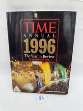 TIME Annual 1996 The Year in Review Hardcover Book Dust Jacket Olympics Jackie