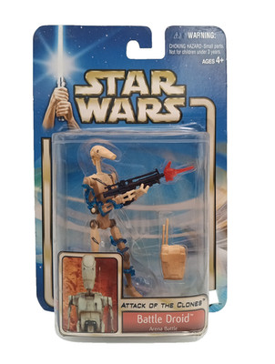 Star Wars BATTLE DROID Arena Battle Attack Of The Clones #11 Action Figure AOTC