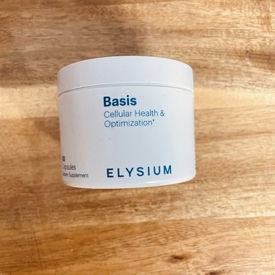 Elysium Health Basis 60 Count NAD Supplement for Healthy Aging & Energy 10/26