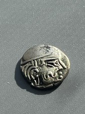 Indo-Scythian/Western Satraps AR Trehemiobol, circa 300 AD  W. 1.92 gram, 12 mm