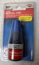 2000 PLUS Self-Inking Refill Ink Black 0.9 oz. Bottle 032962