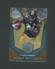 2008 Upper Deck Icons Brilliance Rainbow Gold /99 Rashard Mendenhall Rookie RC