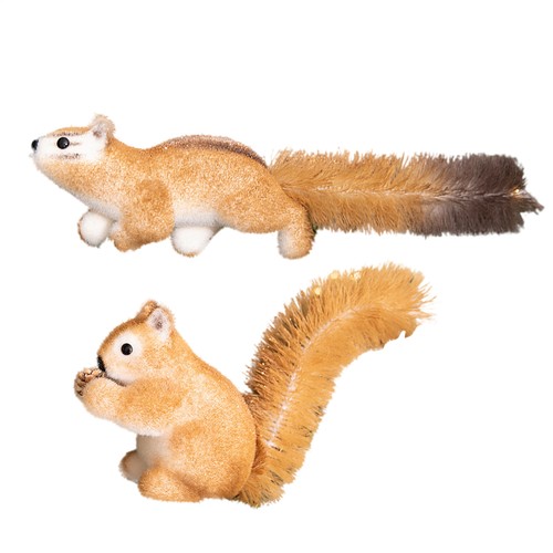 Squirrel Animal Christmas Ornaments Hangings Squirrel Christmas Decor noble