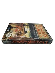 Dungeon Magic: Sword of the Elements (Nintendo NES, 1990) Cib W/manual No Map