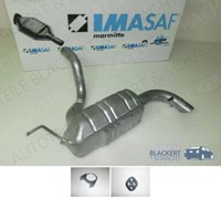Imasaf Esd Auspuff Endtopf + Anbauteile FüR Mercedes-Benz Viano/Vito Kompakt