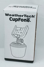 WeatherTech CupFone Universal Adjustable Cup Holder Car Mount for Cell Phones