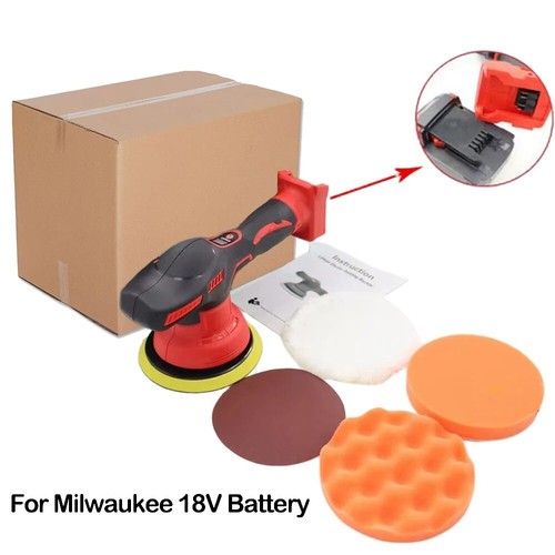 Makita 18V Cordless Car Polisher, 8-Speed Display Waxing & Polishing Machine - Picture 7 of 11