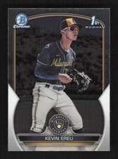 Kevin Ereu  2023 Bowman Chrome  1st Milwaukee Brewers #BCP-229