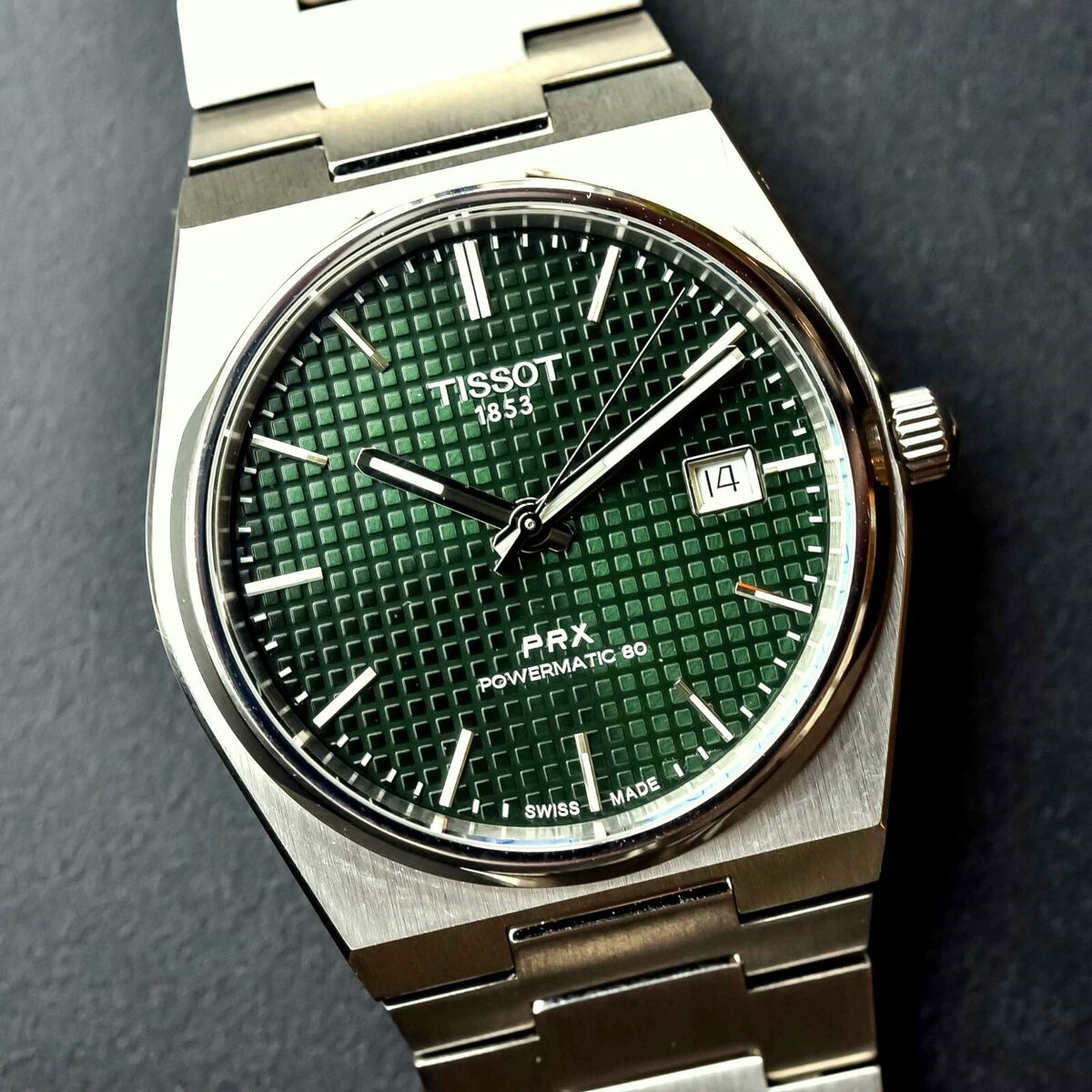 Tissot PRX Powermatic 80 Automatic Men's Wristwatch T137 Tissot PRX Powermatic 80 Automatic Men's Wristwatch T137