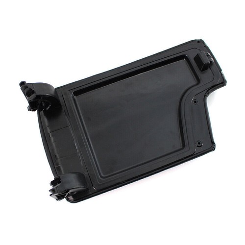 Leather Black Center Console Lid Armrest Cover For 2005-2012 2006 2007 BMW E90 - Foto 9 di 12