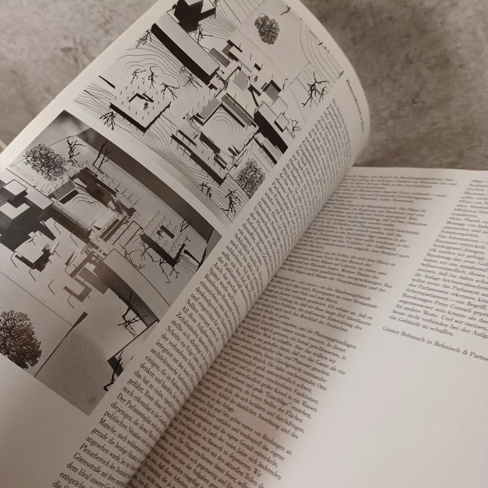 a+u 　1994　Gunter Behnisch  German Bundestag  Architecture and urbanism - Image 4 of 4