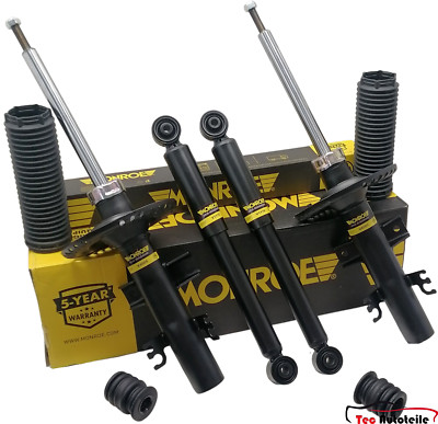 4x MONROE Stoßdämpfer vorne und hinten VW Multivan T5 Transporter V Caravelle