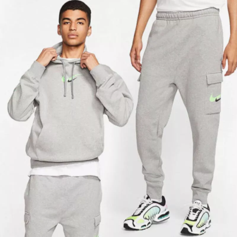 Pull de sport Nike Full Tracksuit homme imprim air swoosh v tements de sport gr
