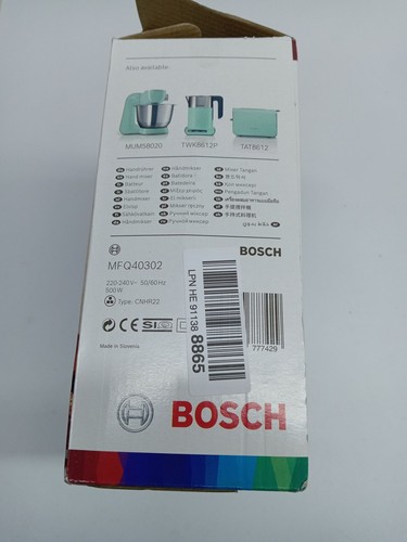 Bosch Styline Colour MFQ40302 500W Handrührer - Mint Turquoise/Silber - Bild 3 von 6
