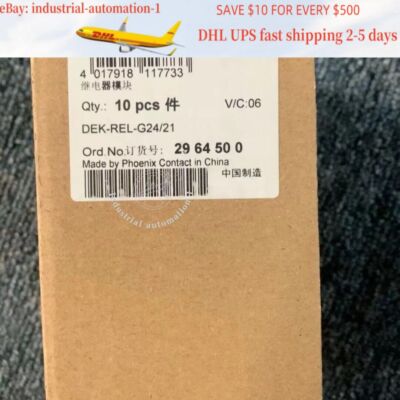 1PC NEW PHOENIX 2964500 DEK-REL-G24/21 relay