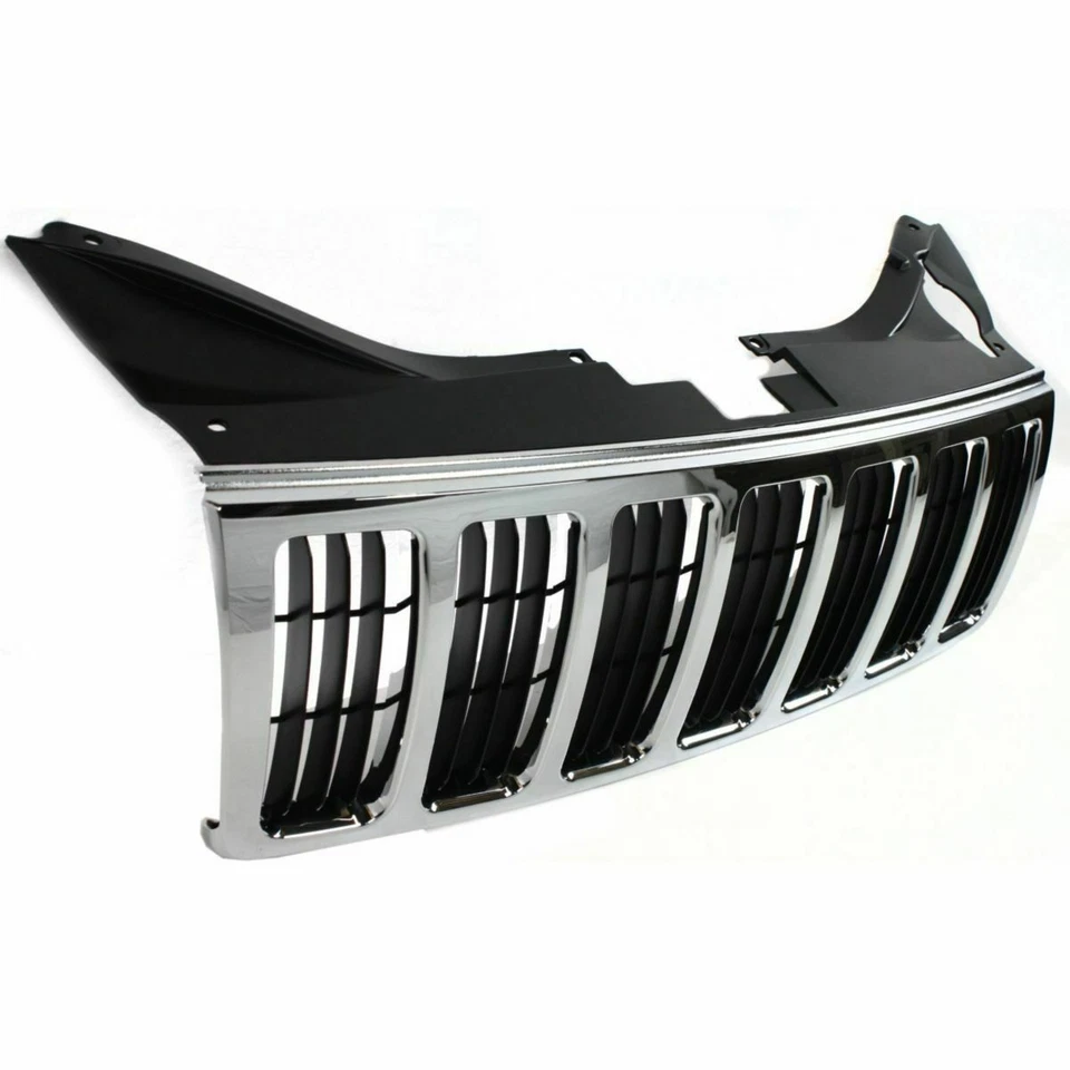 NUEVO conjunto de rejilla cromada para Jeep Grand Cherokee 2005-2007 Foto 3 de 4