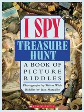 I Spy Treasure Hunt: A Book of Picture Riddles - Hardcover - VERY GOOD