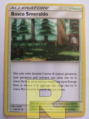 Emerald Forest   Team Game 156/181   Uncommon   Pokemon Italian