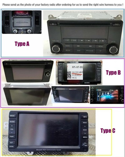 Car Radio Navi For Mitshubishi Lancer ASX Outlander Pajero Triton 2010 - 2017 - Picture 5 of 11