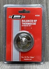 Mr Gasket #4364 Balanced HP Thermostat GM Ford AMC 180 Degrees NEW SEALED