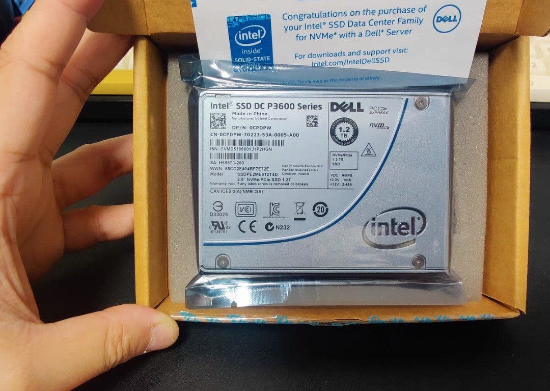 SSD Intel DC P3600 1.2To NVMe – Performances Serveur, Prix Malin (occasion Testée)