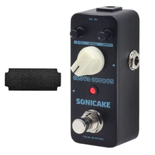 SONICAKE Classic BBD Analog Chorus Bypass Guitar Effect Pedal+Hook and Loop Tape