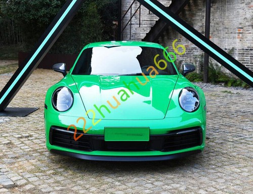 For Porsche 911 2022-2024 Left Side Headlight Lens Clear Cover + Sealant Glue - Picture 3 of 6