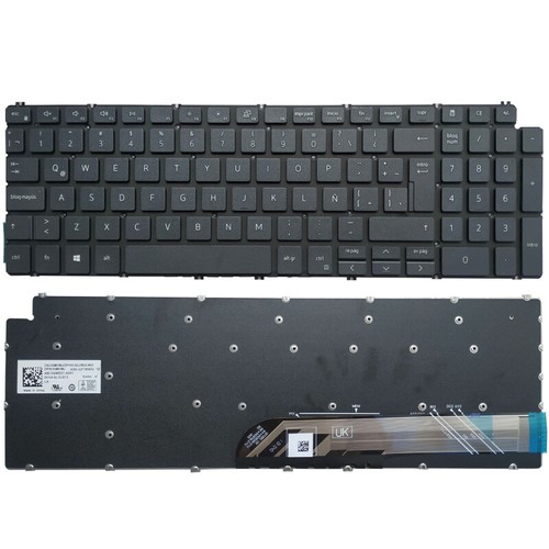 Latino Teclado Español Para DELL Inspiron 5502 5509 5505 5510 5590 5591 5584 - Imagen 10 de 13