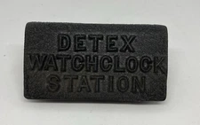Vintage Detex Watchclock Watchman's Station Box Security
