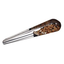Parrot Metal Feeding Spoon Stainless Steel Chicken Feed Manual Feeder