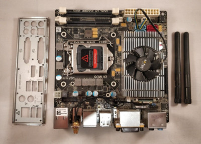 Zotac H77ITX-C-E LGA1155 DDR3 PCIEX4 MSATA WIFI GT620